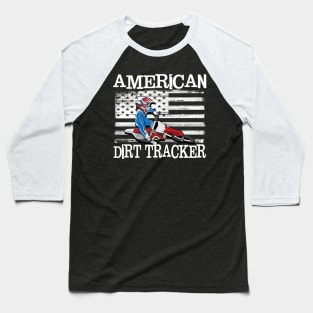 American Dirt Tracker Baseball T-Shirt